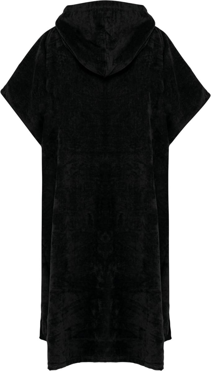 PROACT® Uniseks poncho met capuchon van badstof PA581 - Black - L/XL
