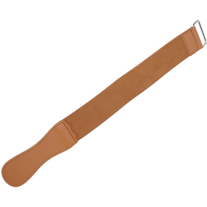 Slijpriem Synthetisch Leer Handig Professioneel Recht Slijpband voor Mannen Kapper brown