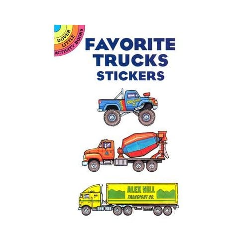 Favourite Trucks Stickers - LaFontaine, Bruce
