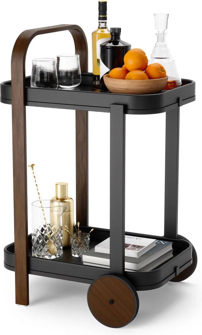 Umbra Bellwood bartrolley met opbergplek