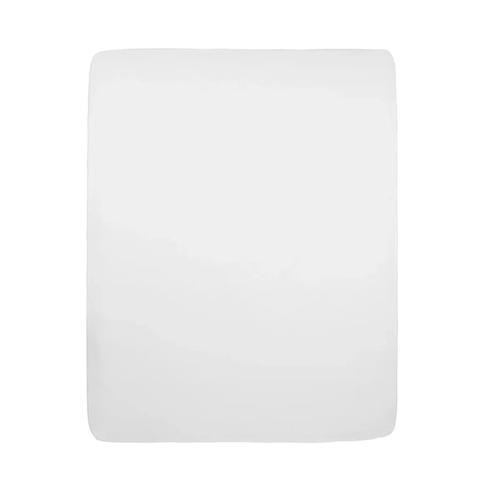 Meyco Baby Uni hoeslaken boxmatras - white - 75x95cm