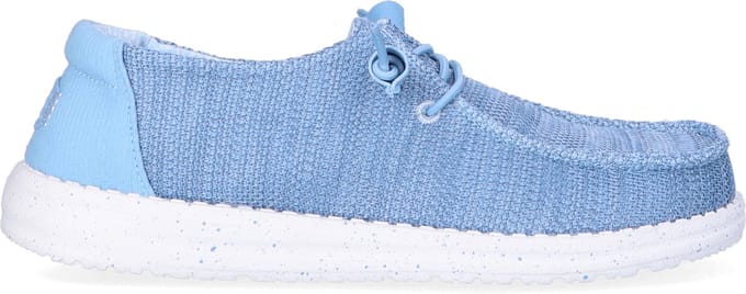 HEYDUDE - Wendy Stretch Sox - Dames - Instappers - Blauw