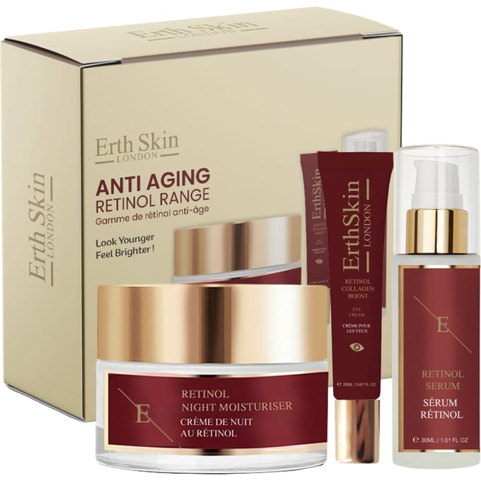 ErthSkin London Anti-Aging Retinol Assortiment Doos