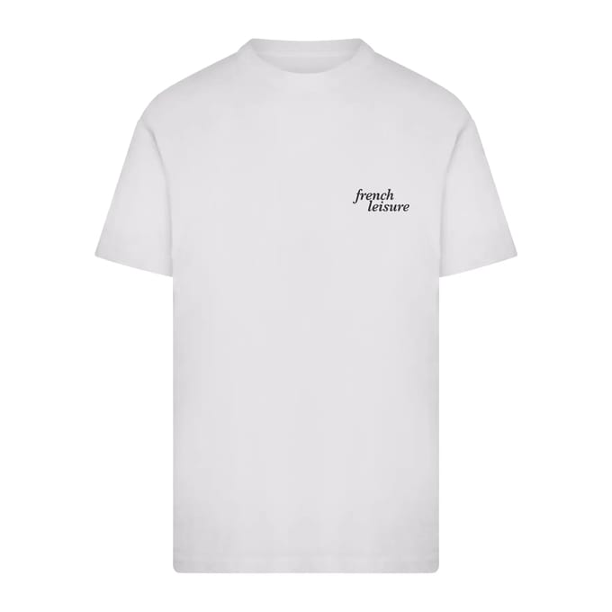 Mister Tee - French Leisure Heren Tshirt - M - Wit