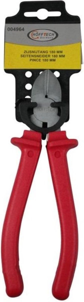 Benson Combinatietang - 180 mm - Staal - Rood