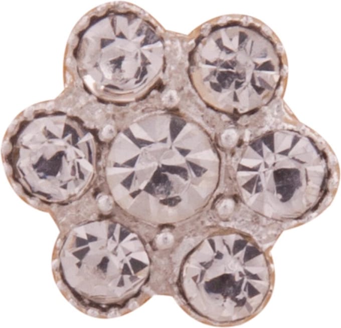 BR Knotspeld BR Jasmin set/5st.zilver One Size Zilver