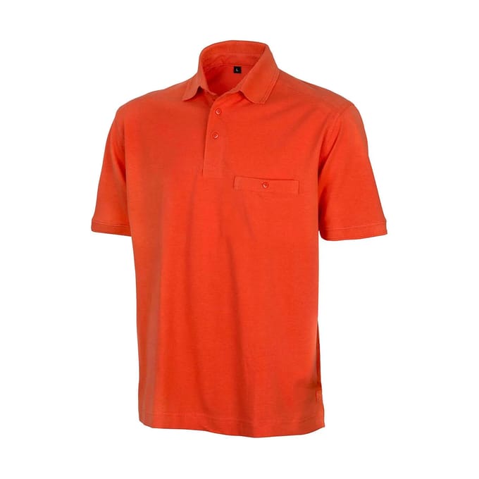 Result Apex Pocket Polo Shirt RT312 - orange - 5XL