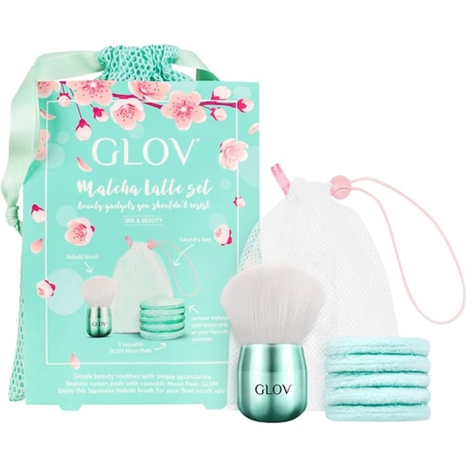 GLOV Geschenkset Matcha Latte Set Make-up remover Dames