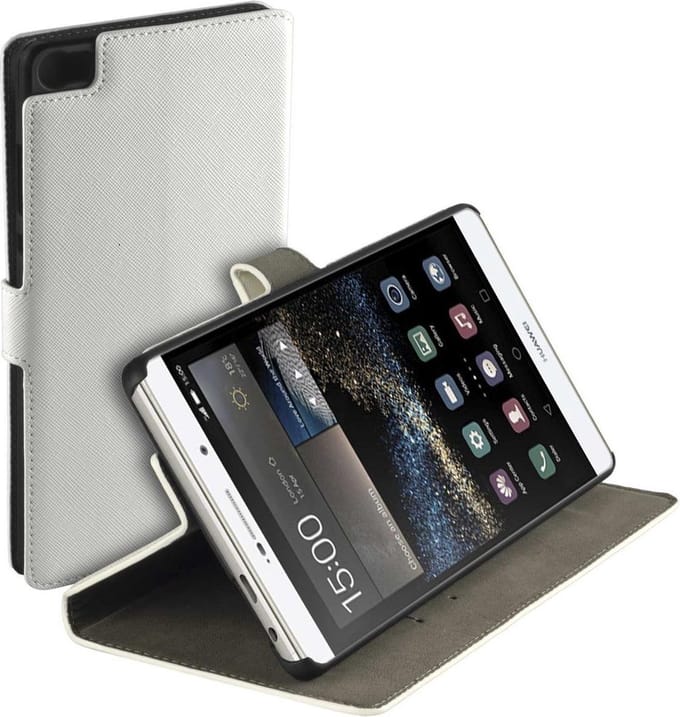 HC wit booktype hoesje voor de Huawei P8 Max