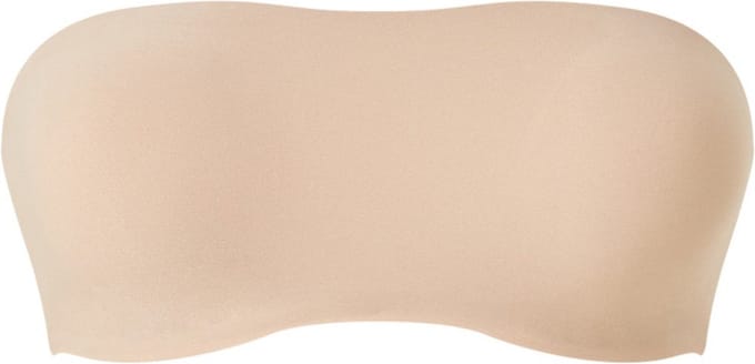 Chantelle - SoftStretch - Voorgevormde bandeau bralette - Strapless - naadloos - onzichtbaar - NUDE