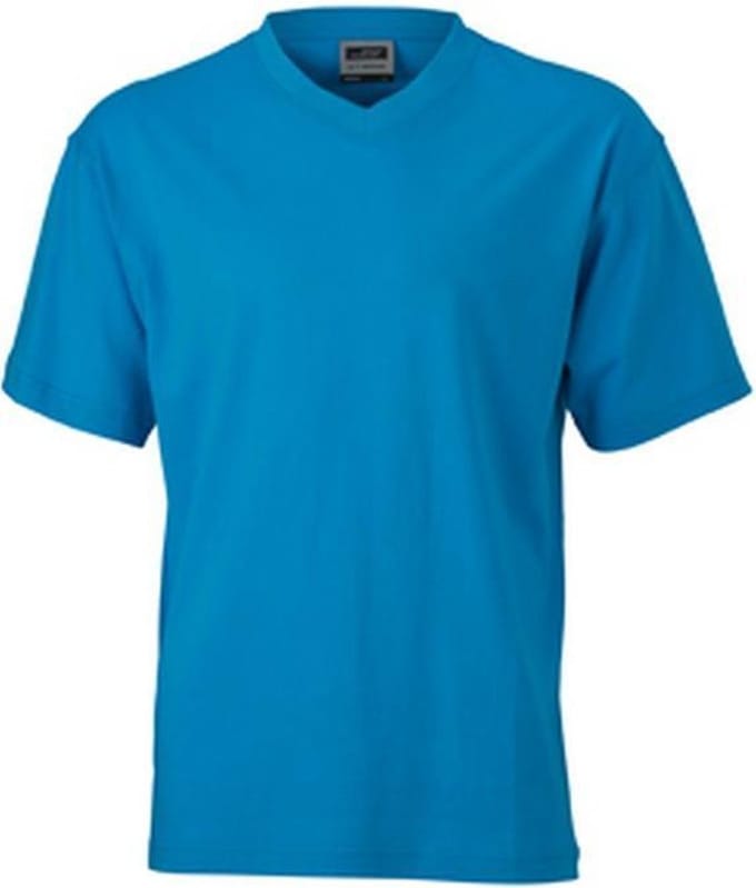 James and Nicholson Heren V Hals Tee (Turquoise)