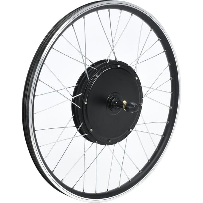 Kit de Conversion Ebike 36V 500W 700C Roue Instrument d'Affichage Kt lCD5(pour cassette roue libre arrière ) black