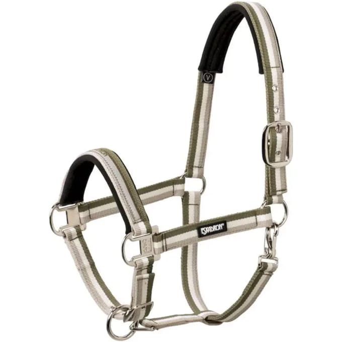 ESKADRON HALSTER PIN BUCKLE Lichtgroen-wit