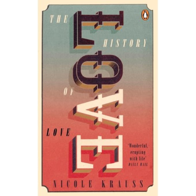 History Of Love - Nicole Krauss