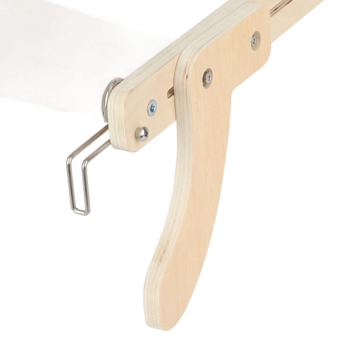 Kattenhangmatbed Houten Frame Sterk Draagvermogen Geventileerde Kattenraamzitstok voor Alle Type A beige