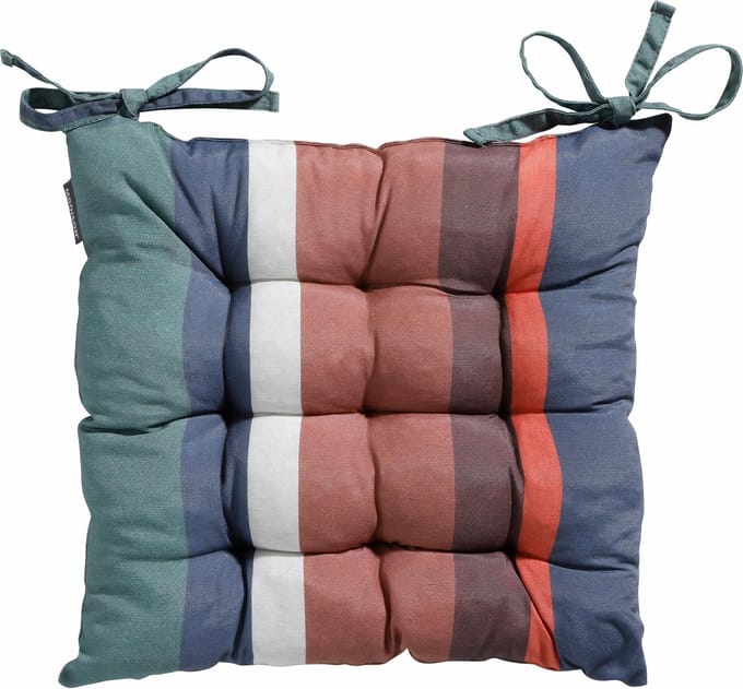 Madison Toscane Zitkussen - Stripe Blue - 46x46 - Blauw