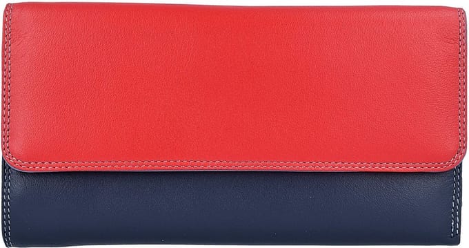Mywalit Portemonnee Leder 17 cm - Dames - Horizontaal - royal