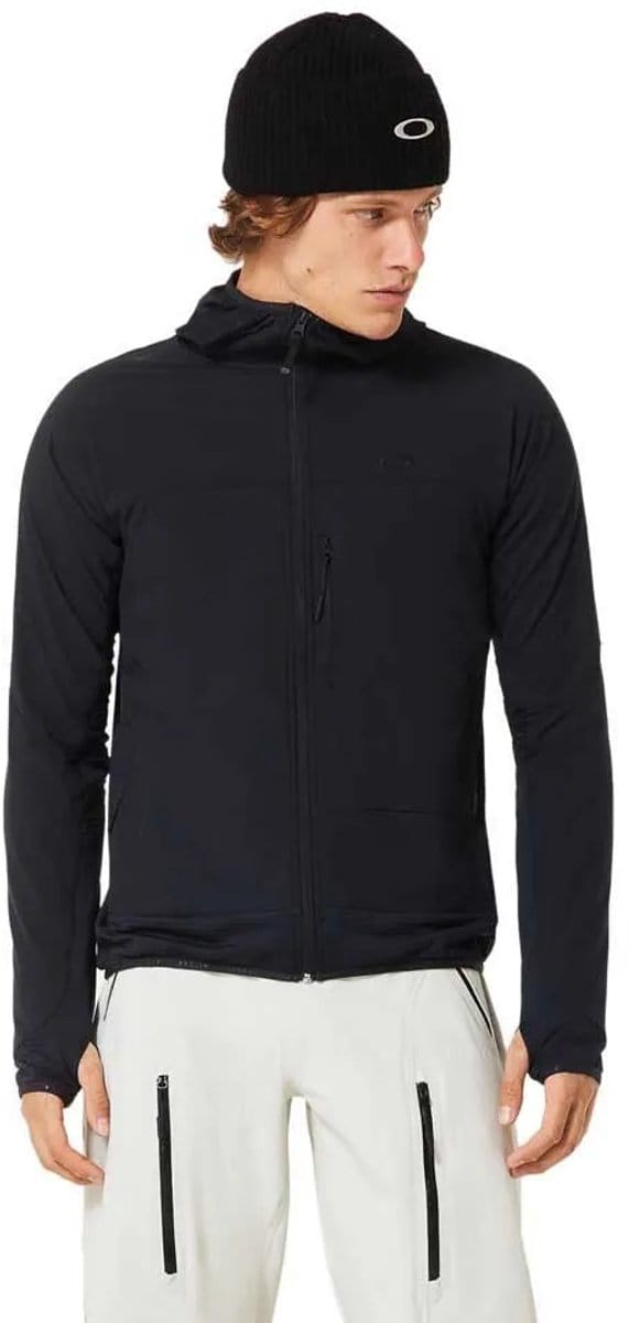Oakley Apparel Bowls Alpha Fleece Met Volledige Rits Zwart M Man