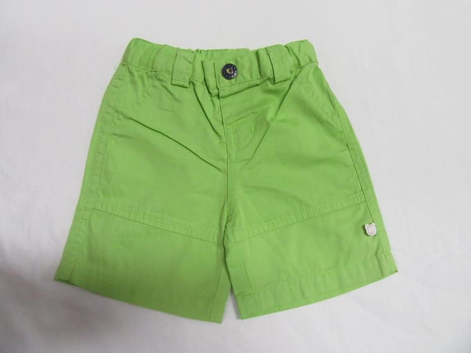 noukie's , jongens , korte broek , groen , 18 maand 86
