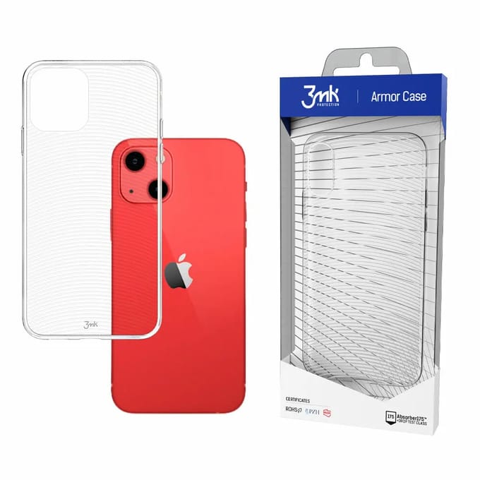 3mk - iPhone 13 - Armor Case - Stevige Hoes voor Optimale Bescherming - Transparant