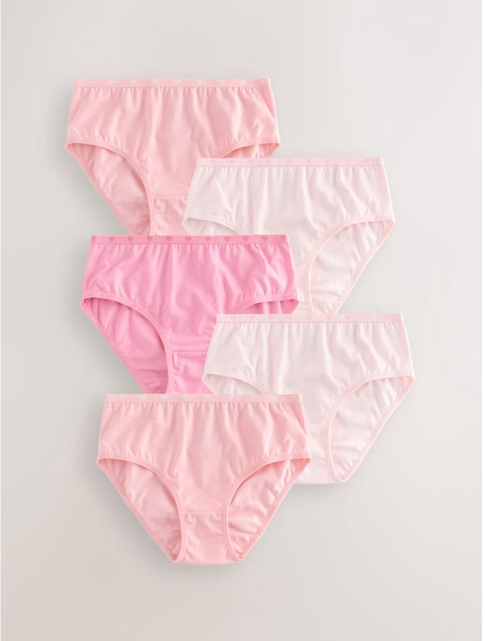 Next - Meisjes - Set van 5 slips - Roze