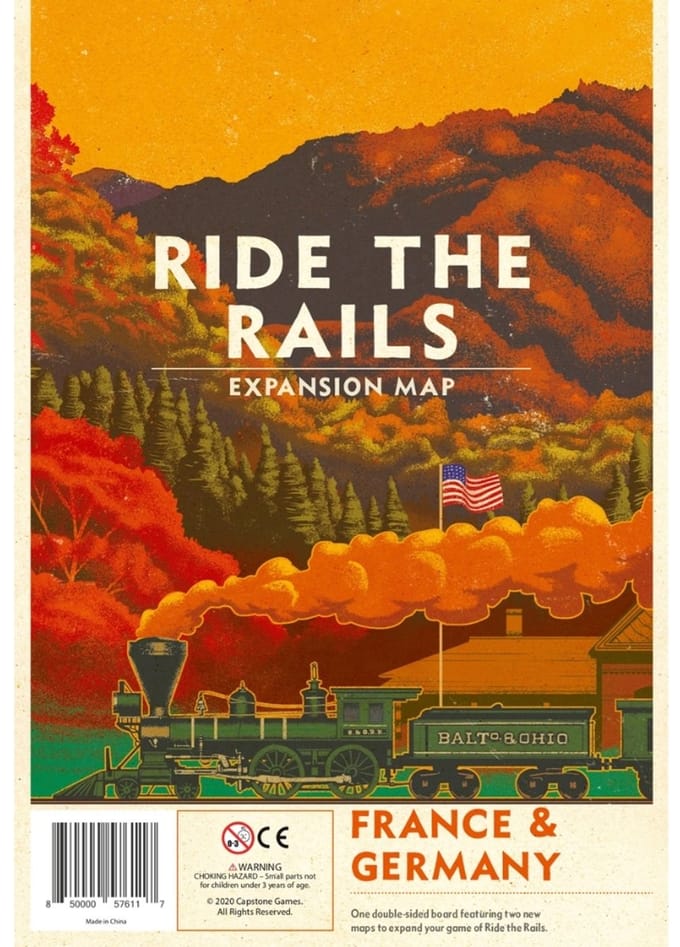 Ride the Rails: France & Germany uitbreiding (ENG)