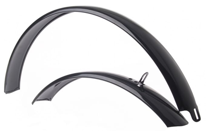Vwp Spatbordset Atb Staal 22 Inch Zwart