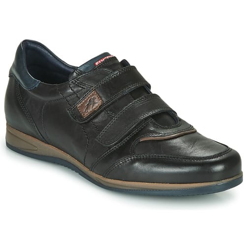 FLUCHOS zwarte schoen met 2 velcro maat 40