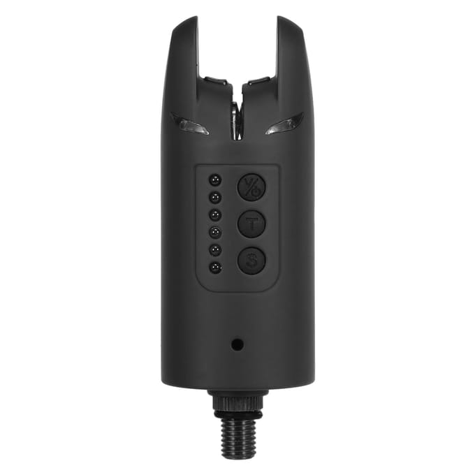 Lixada ensemble d'alarme de pêche numérique sans fil Kit d'alerte sonore de morsure de pêche alarme LED à couleur variable JY-39-6