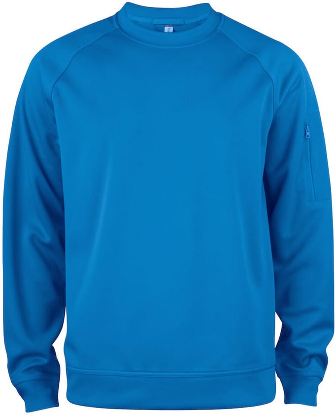 Clique Basic Active Roundneck 021010 - Kobalt - S