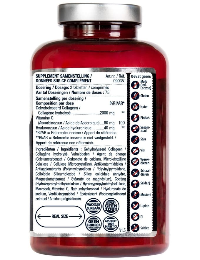 Lucovitaal Super Collageen 2000 mg 150 tabletten
