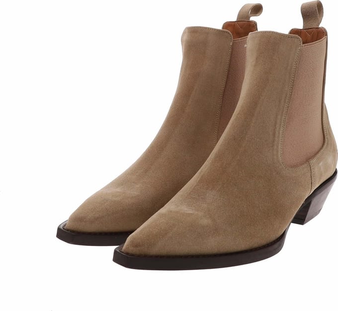 FB Fashion Boots LAURA cowboy enkellaars beige - 35 EU