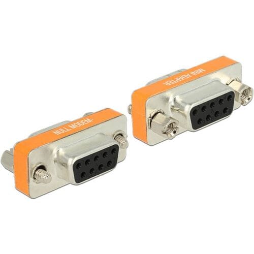 Delock 65570 Serieel Adapter [1x D-sub bus 9-polig - 1x D-sub bus 9-polig] Zilver 0 mm