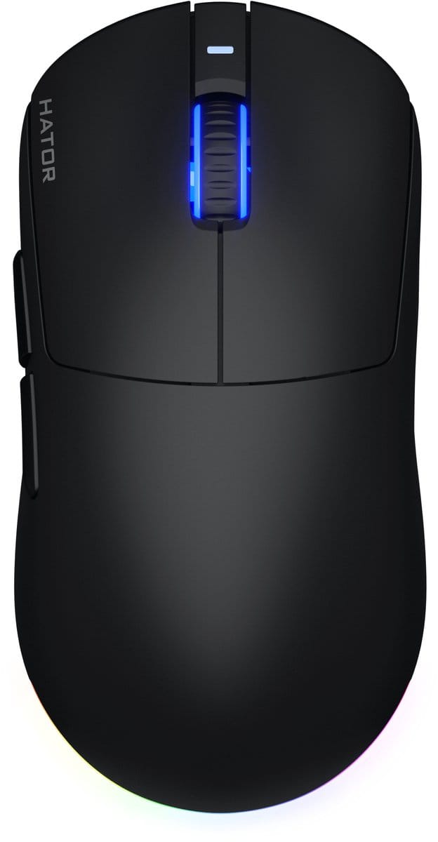 HATOR Quasar 3 Wireless muis Gamen Ambidextrous RF Wireless + Bluetooth + USB Type-A Optisch 12000 DPI