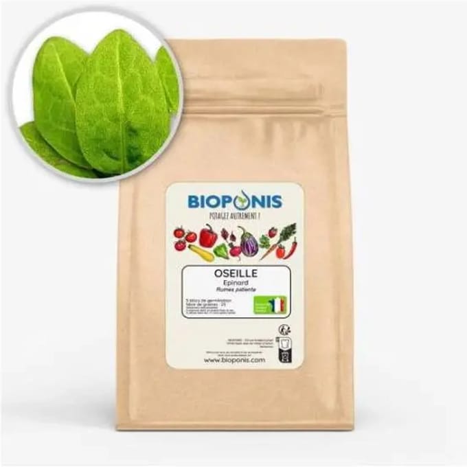 Voeding voor de moestuin Bioponis Oseille Epinard (x5)