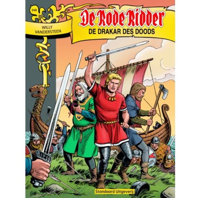 De Drakar Des Doods - De Rode Ridder - Willy Vandersteen