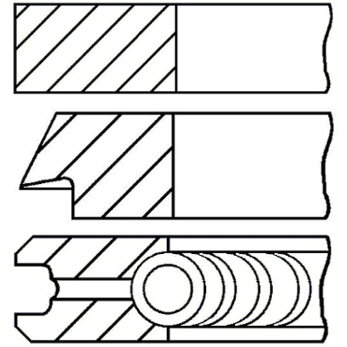 Goetze Engine Zuigerveren set GOETZE 08-446105-00