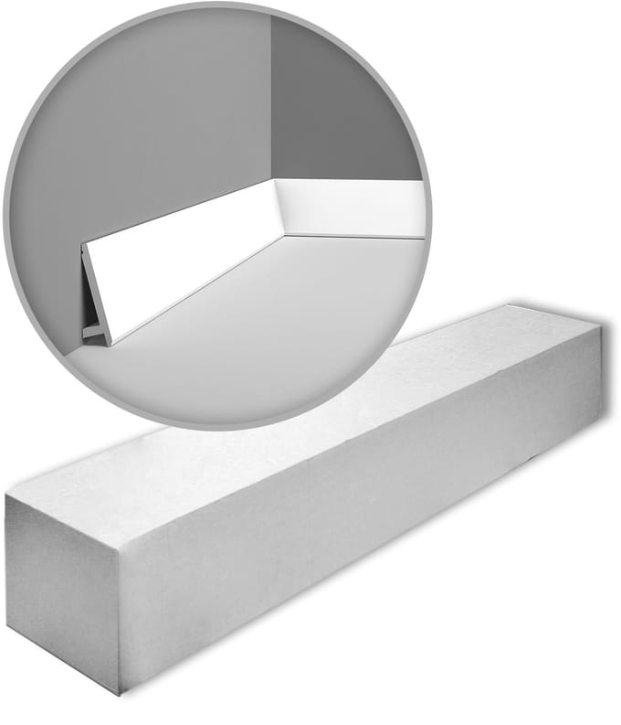 Orac Decor SX179 MODERN DIAGONAL 1 doos 20 stukken Plinte 40 m