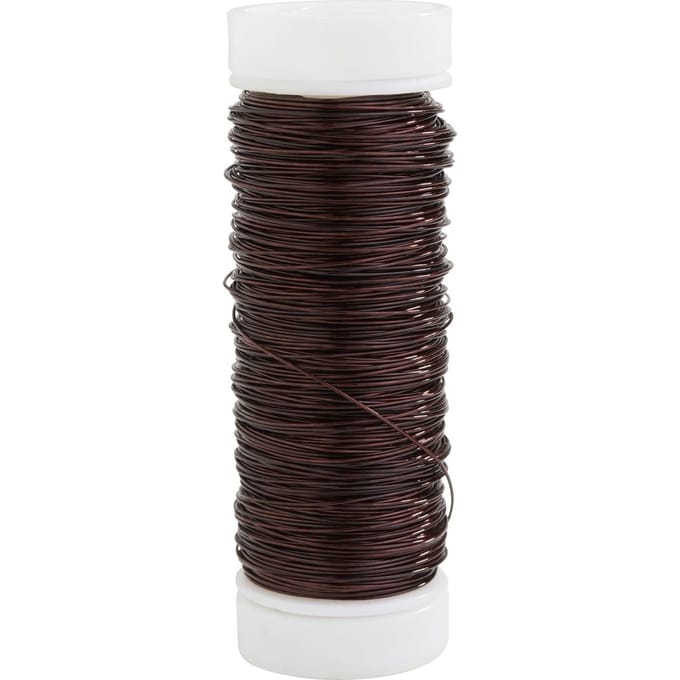 Deco geëmailleerd draad Ø0.30mm 30g/50m bruin