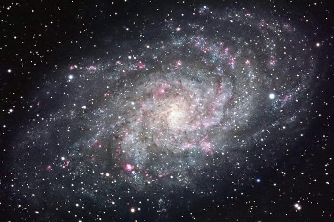 Fotobehang - Galaxy 375x250cm - Vliesbehang