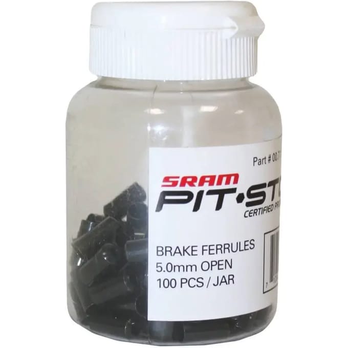 Kabels en leidingen Sram Brake Ferrules Blk 100-Count