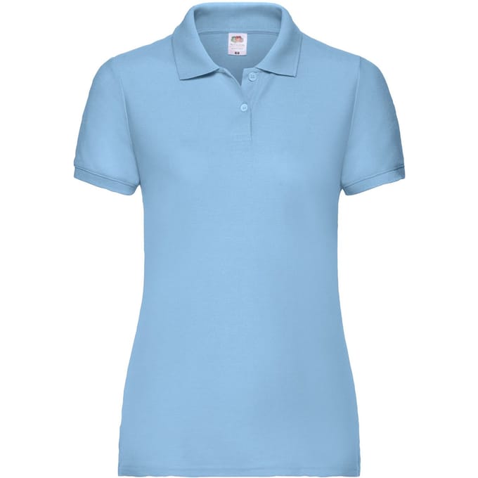Fruit of the Loom Dames/dames Poloshirt (Hemelsblauw)