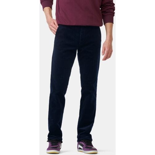 Meyer Ribbroek Bonn Active Corduroy Organic Cotton 2-Way Stretch Navy / male