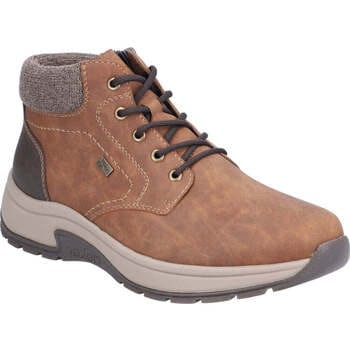Rieker Veterboots bruin Leer - Maat 41