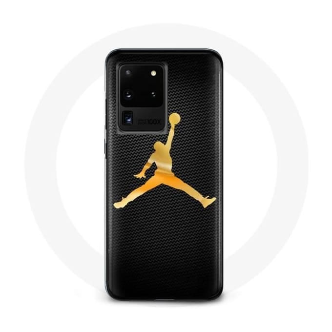 Coque - Michael Jordan - Samsung Galaxy S20 Ultra - Jaune - Souple - Protection jaune