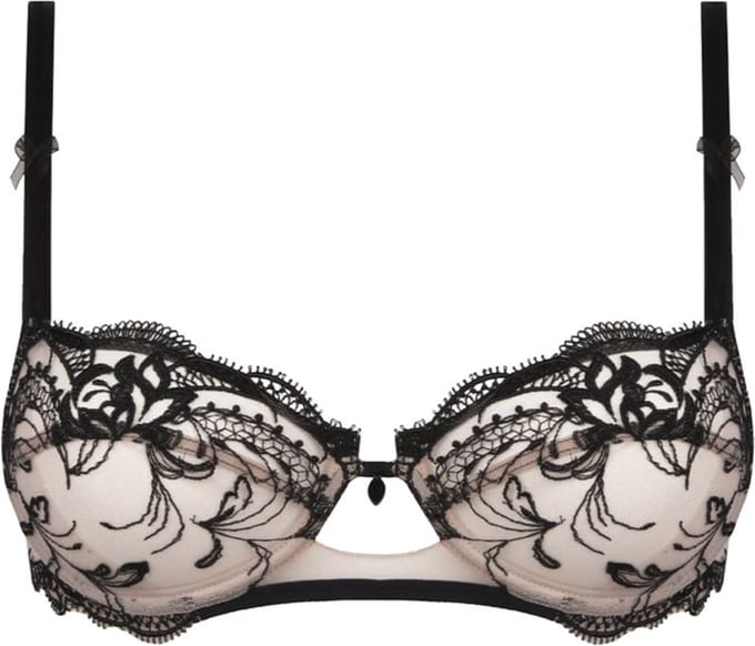 Lise Charmel - Balconette BH - Follement Sexy - nude/zwart - ACH3045 - EU 70 E / FR 85E