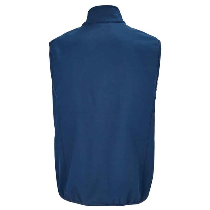 SOLS Heren Falcon Softshell Bodywarmer met rits (Afgrond blauw)