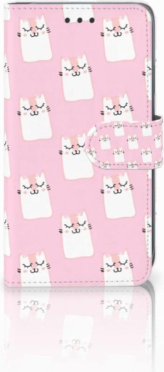 Apple iPhone Xr Telefoonhoesje met Pasjes Sleeping Cats
