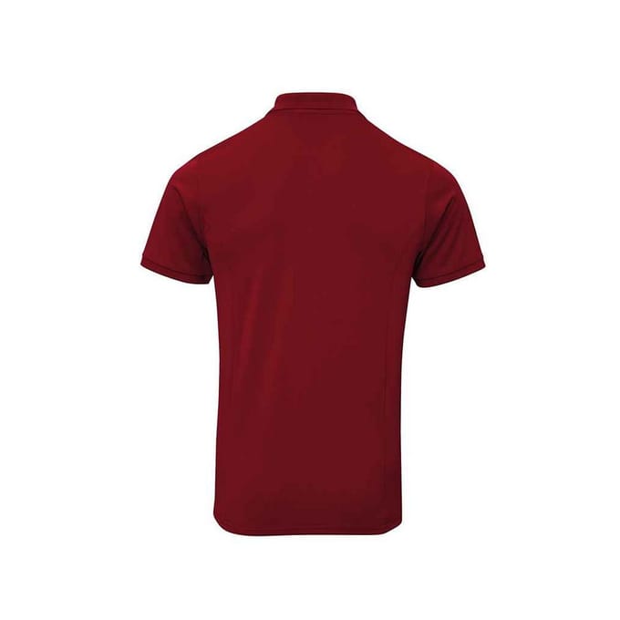 Premier Heren Coolchecker Plus Piqu Polo Shirt (Bourgondië)