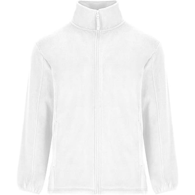 Roly Heren Artic Fleece Jas (Wit)